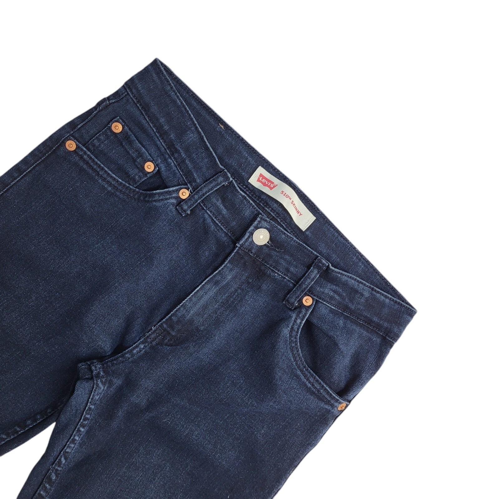 Levi's Vintage Y2K  Blue 510 Skinny Denim Jeans Girl's Age 14 Years W28 L31
