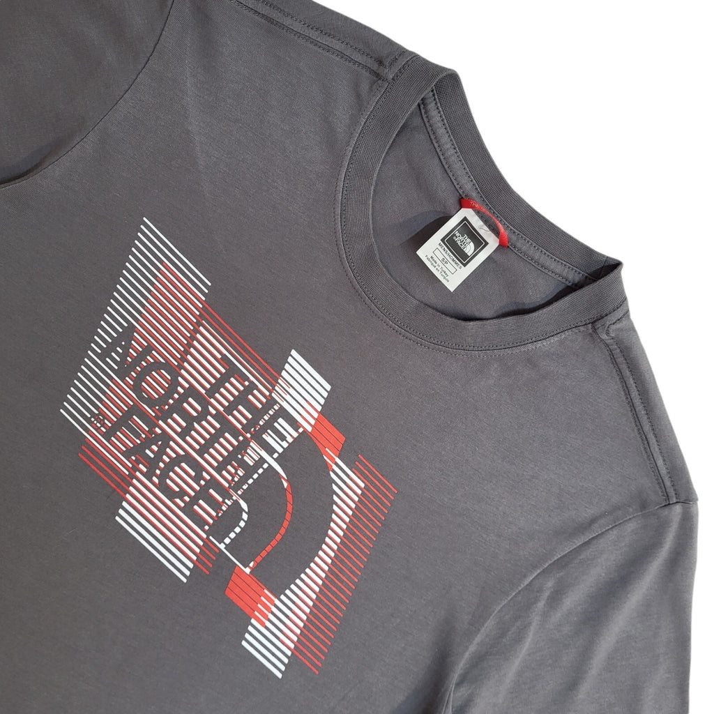 The North Face Grey Modern Short Sleeve Slim Fit T-Shirt Men's UK Size S