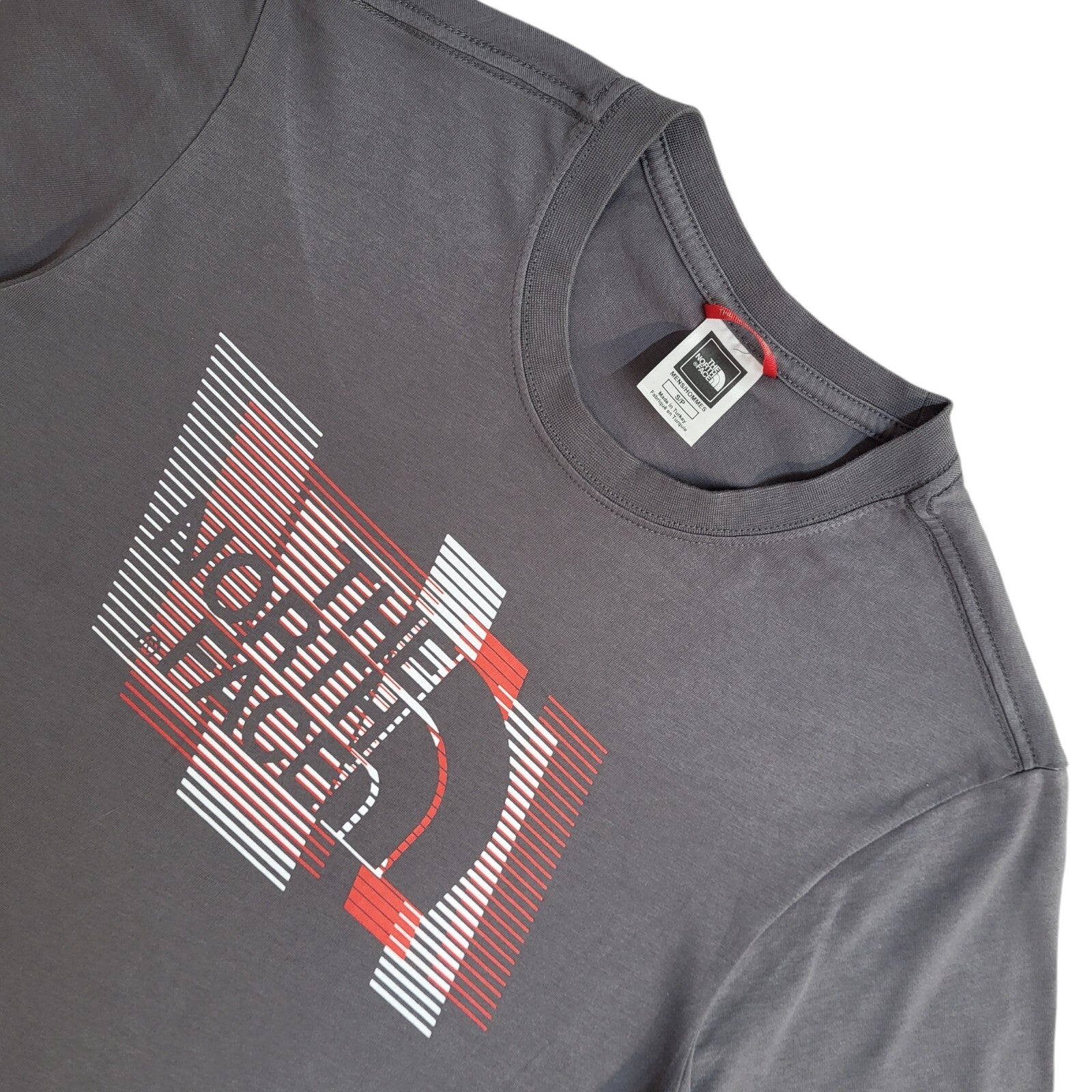 The North Face Grey Modern Short Sleeve Slim Fit T-Shirt Men's UK Size S