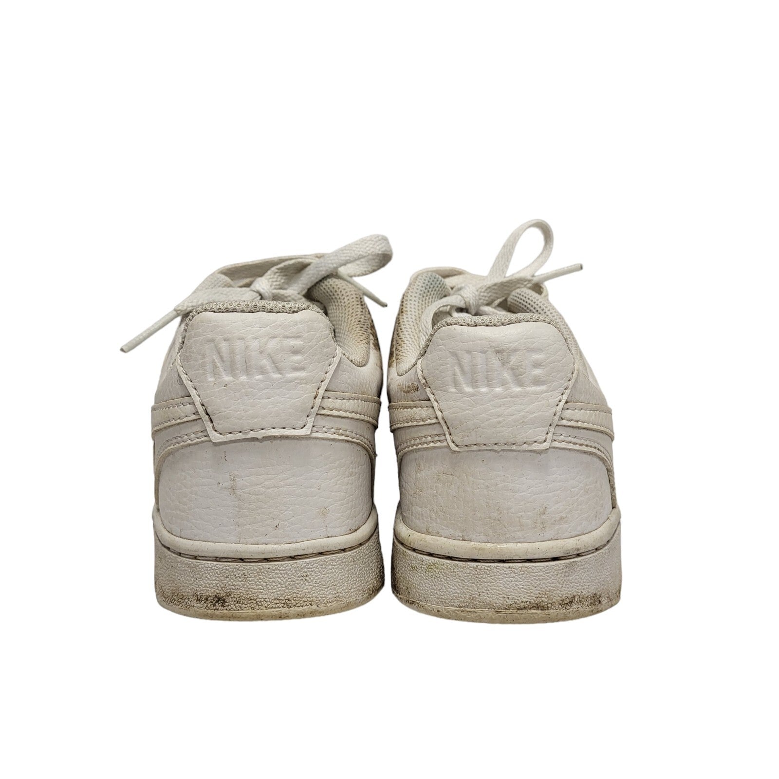 Nike Court Vision Low  Junior White Lace-up Trainers Uk Boy's Size 5