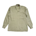 Griffins Vintage 70's Beige Long Sleeve Button Up Shirt Mens Size Medium