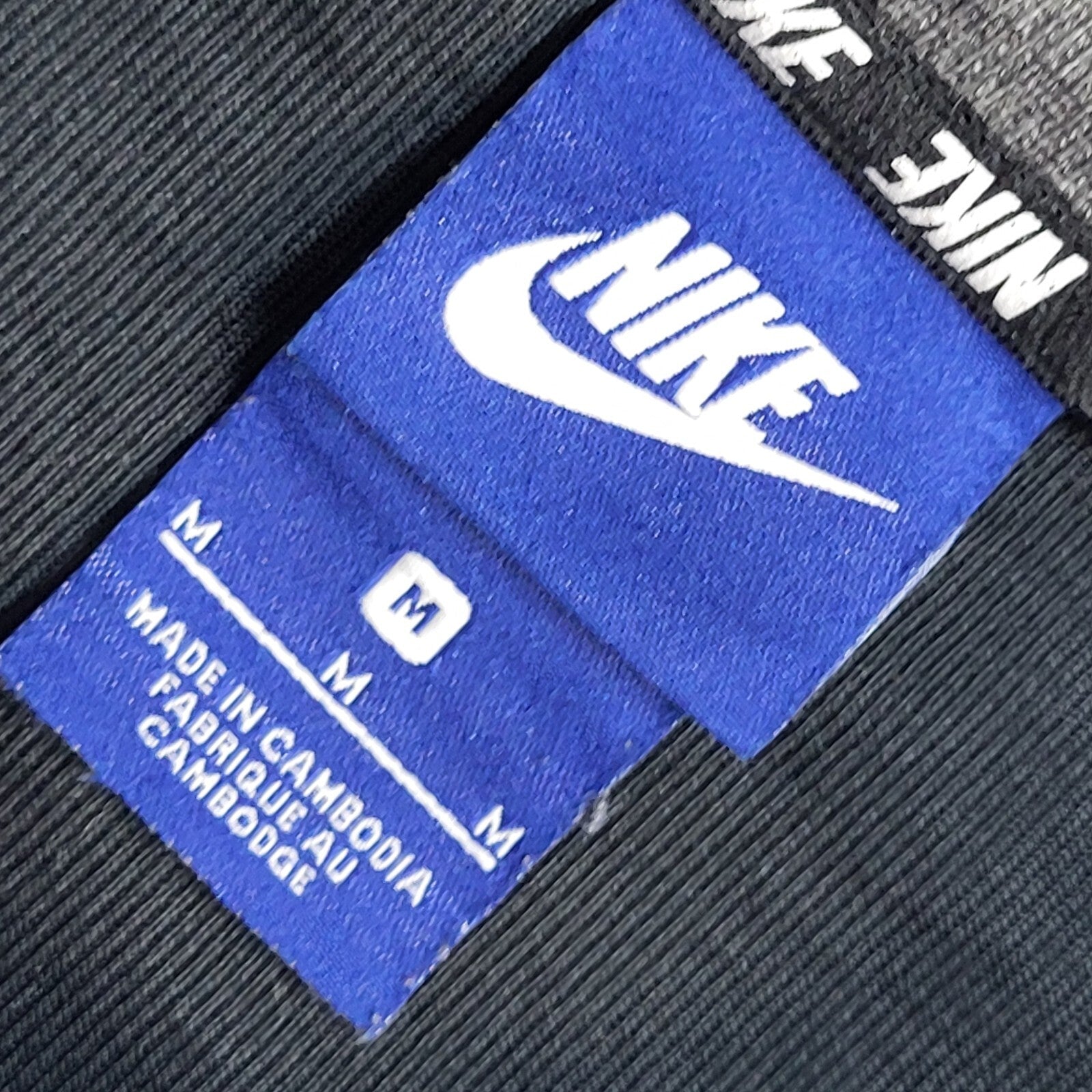 Nike Grey Y2K Crew Neck Sports Sweatshirt UK Men's Size M
