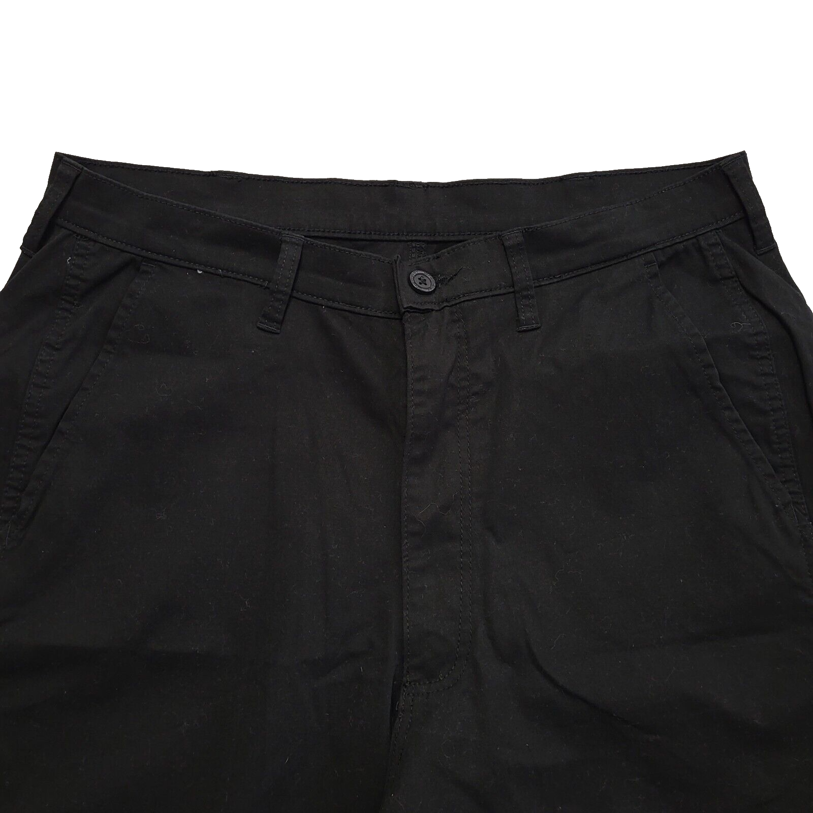 Wrangler Vintage 90's Black Zipped Shorts With Pockets Uk Men's Size L W34 L9.5