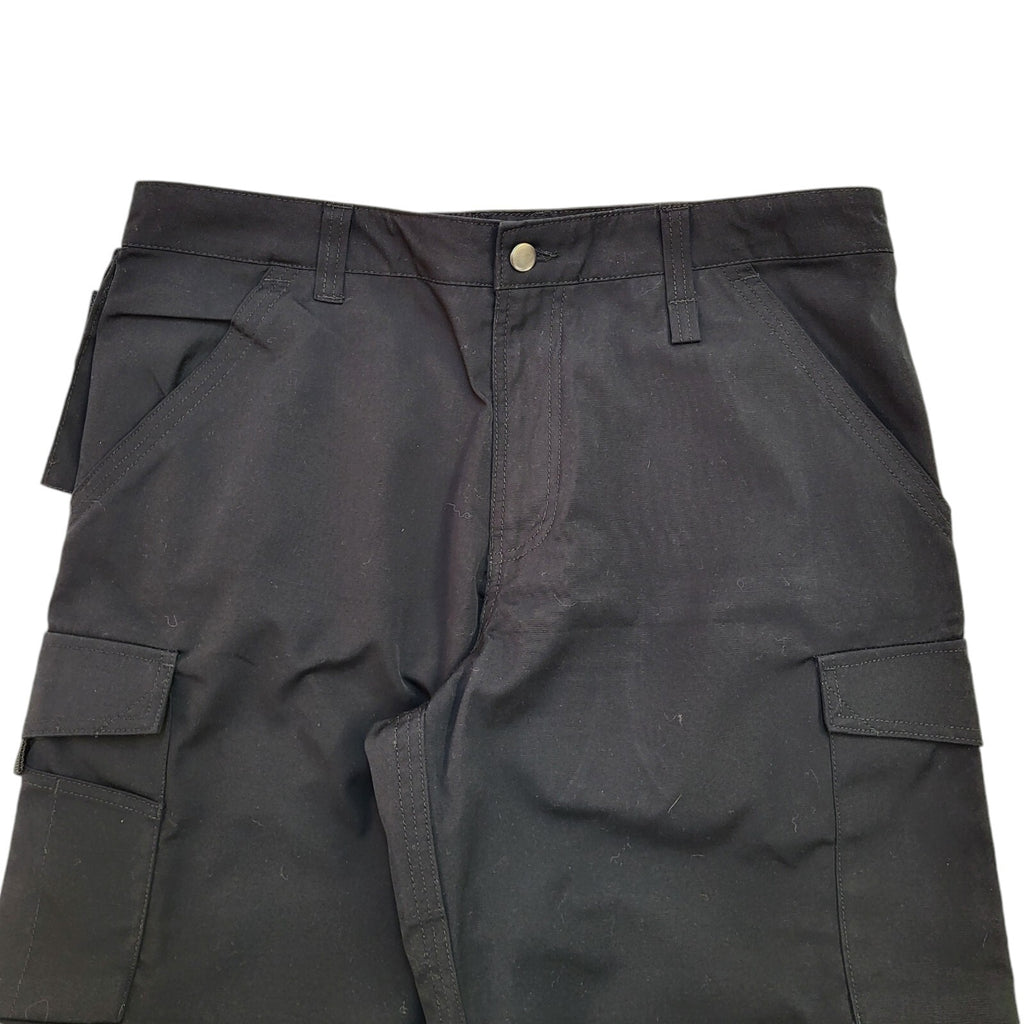 Russell Y2K Vintage Black Tapered Work Trousers UK Men's XL  W36 L32