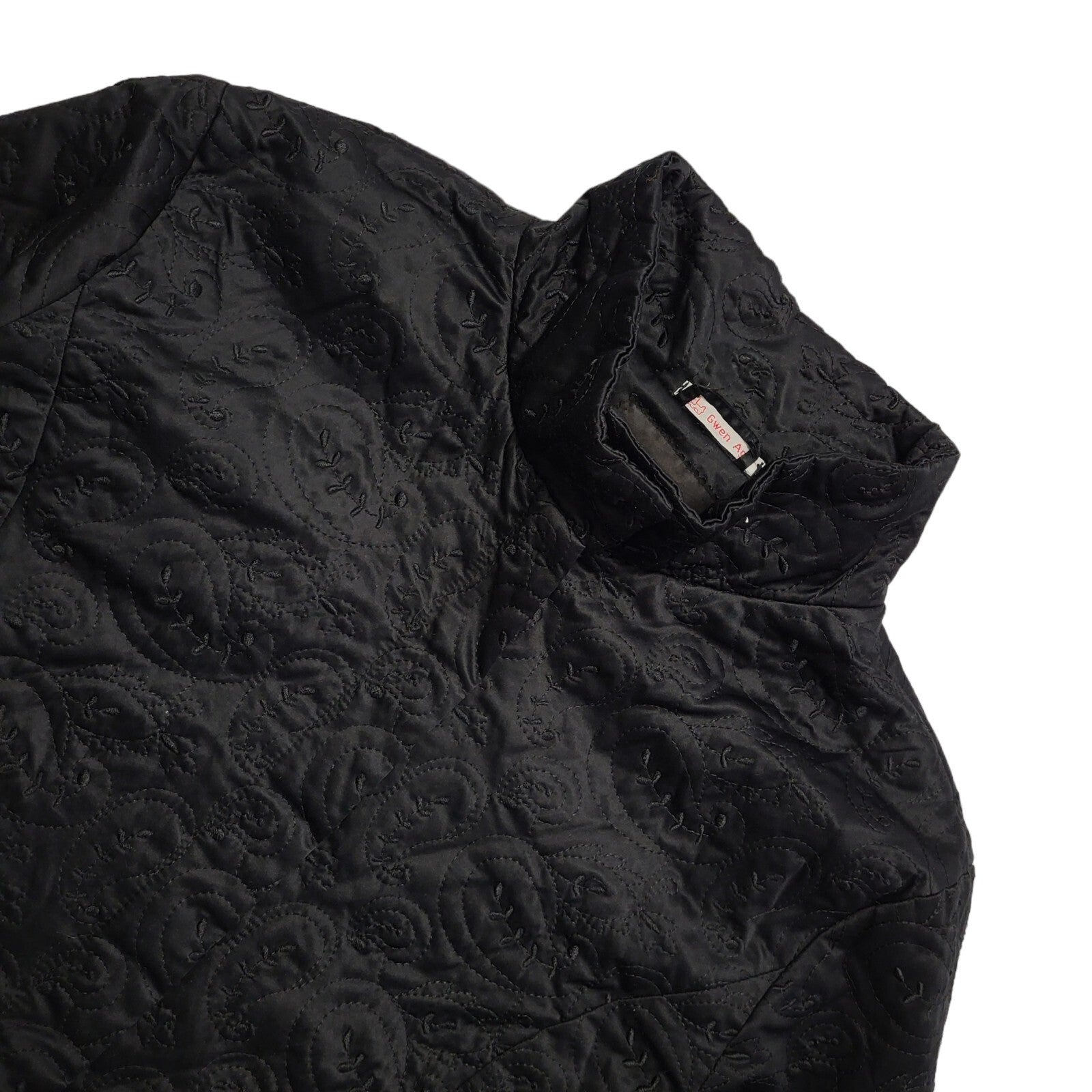Dash 70s Vintage Black Button Jacket Uk Women's Size 18