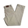 Wrangler Hero Y2K Vintage Beige Straight Denim Jeans Men's Size XL W36 L32