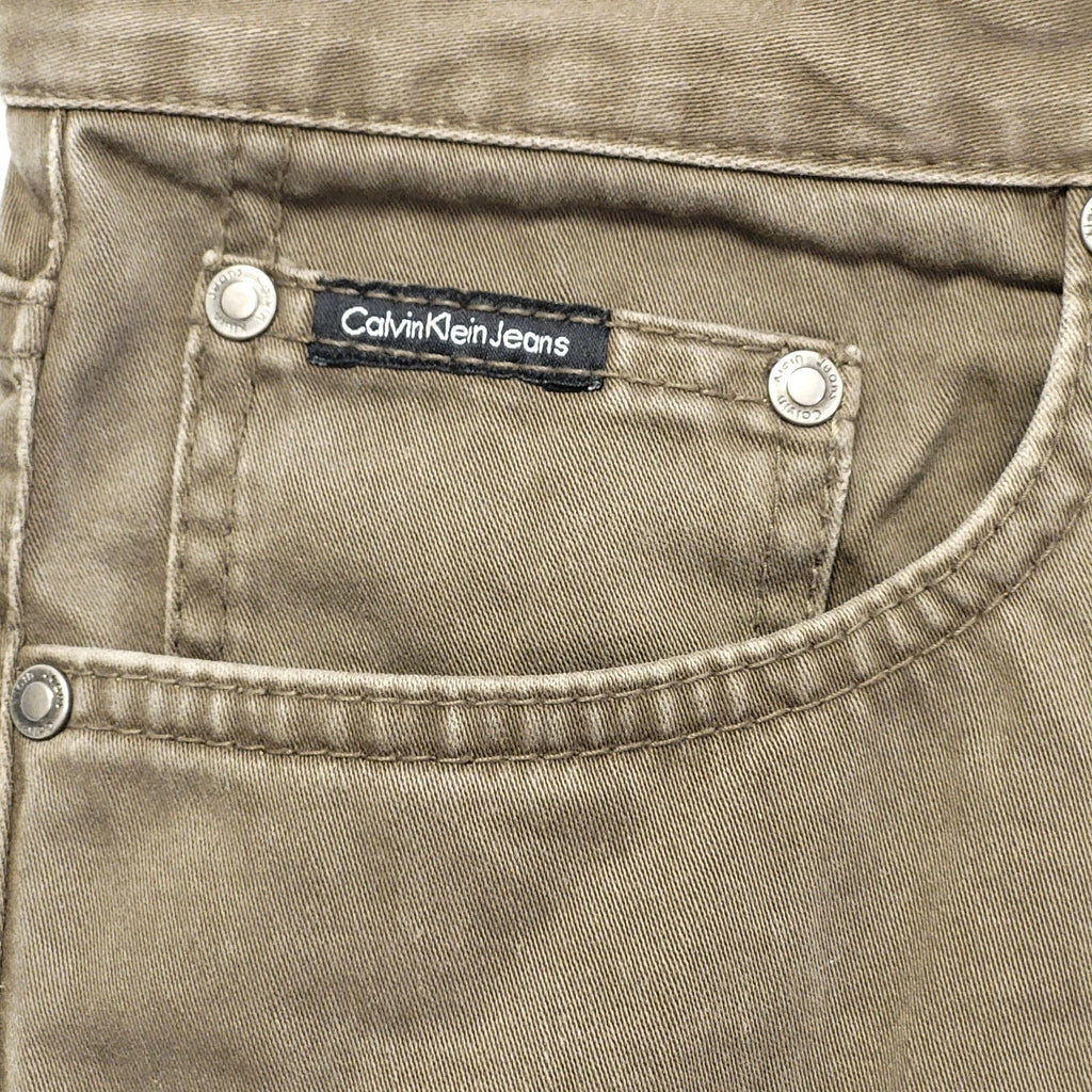 Calvin Klein Vintage 90s Brown Straight Leg Jeans Men's Size M W31 L34