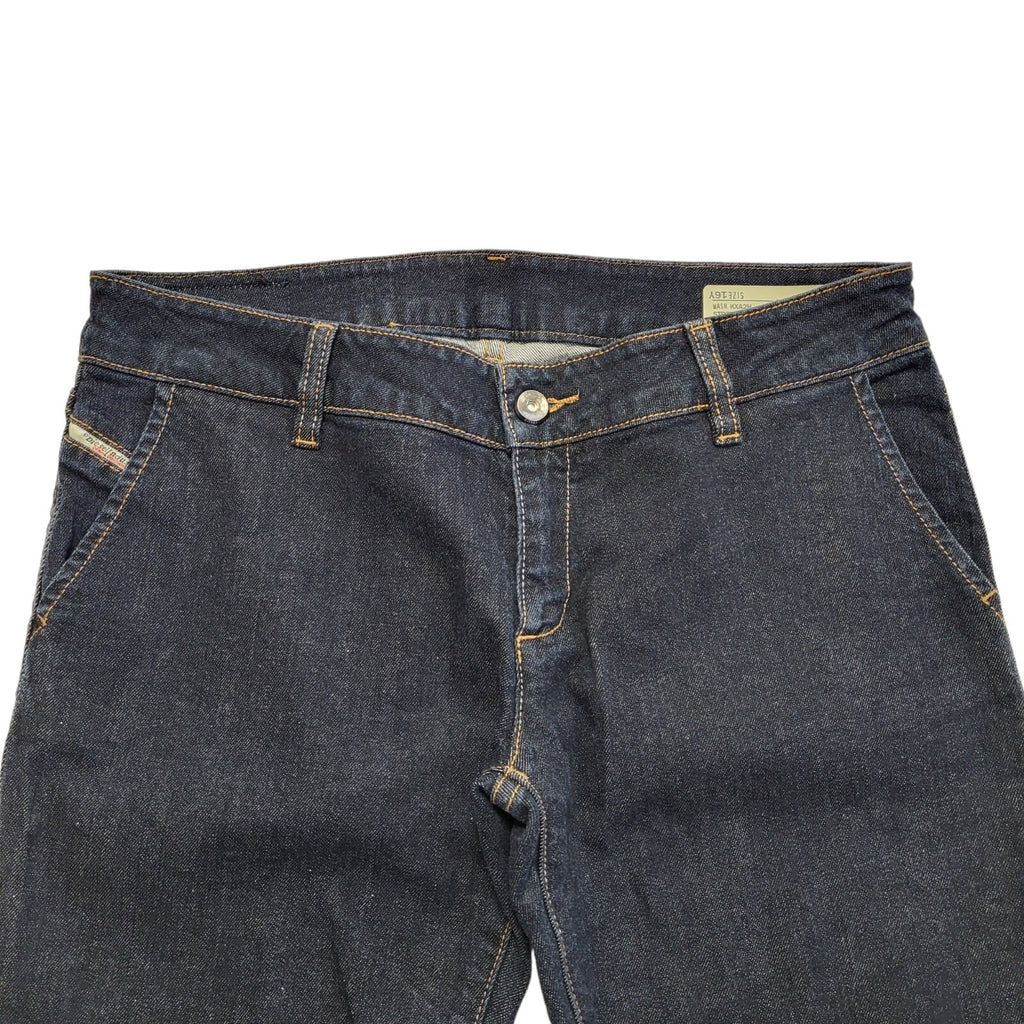 Diesel Vintage Y2K  Dark Blue Skinny Denim Jeans Uk Girl's Age 16 Yrs W29 L29