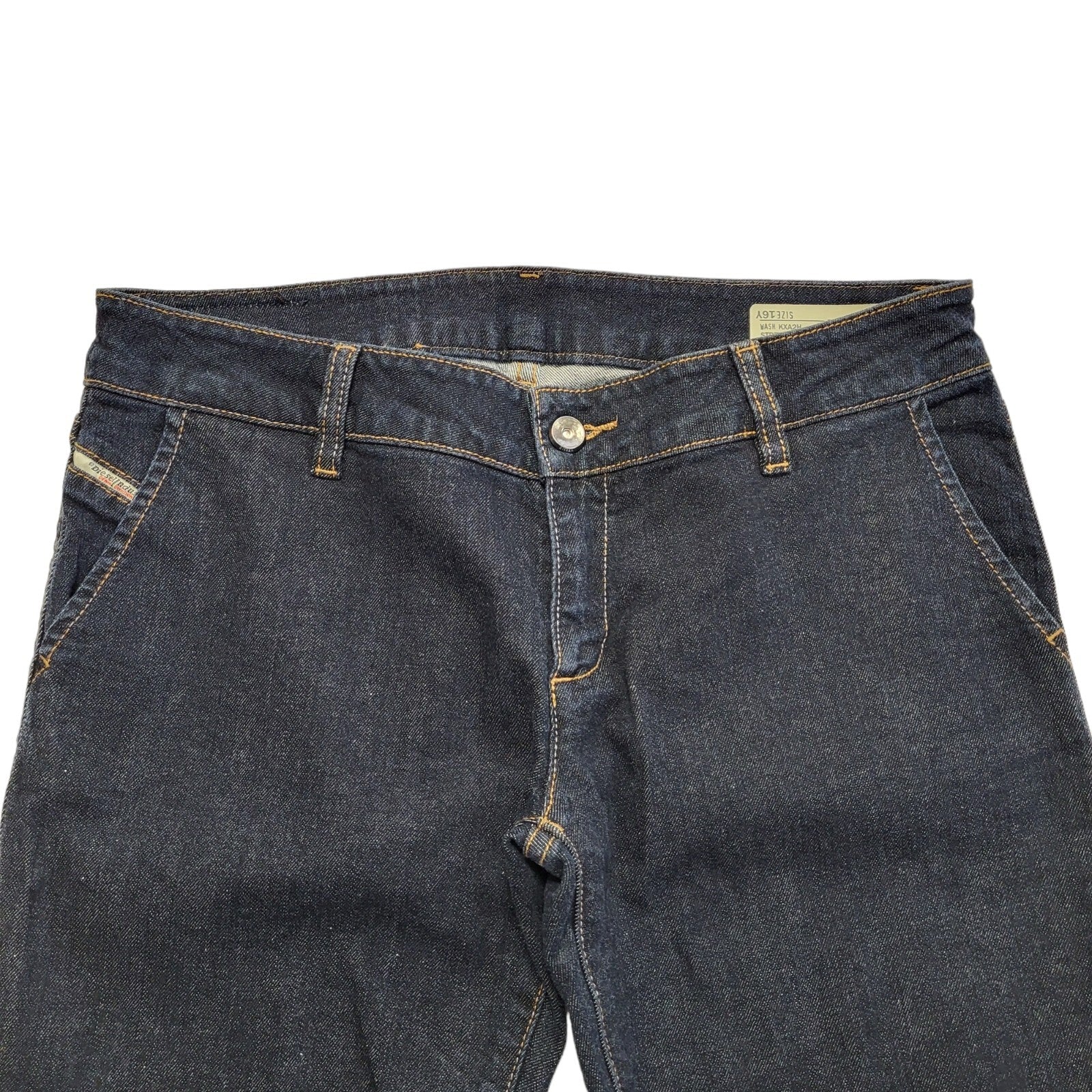 Diesel Vintage Y2K  Dark Blue Skinny Denim Jeans Uk Girl's Age 16 Yrs W29 L29