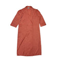 Something Special 80s Vintage Orange Buttoned Dress Women's 14