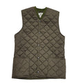 Black Knight Vintage 90s Green Snap Quilted Gilet Uk Men's Size Medium