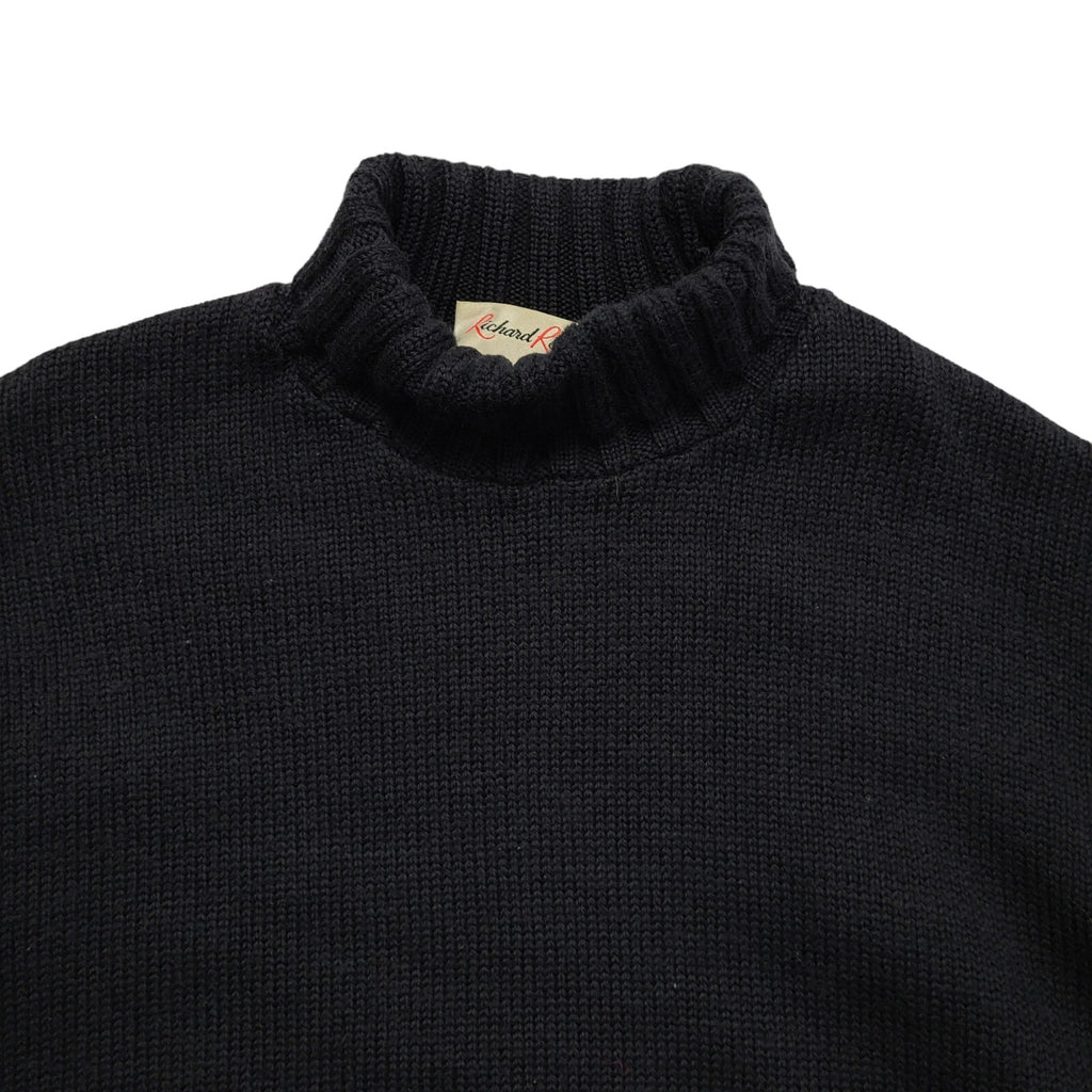 Richard Roberts Vintage 80's Navy Blue Jumper Uk Men's Size M