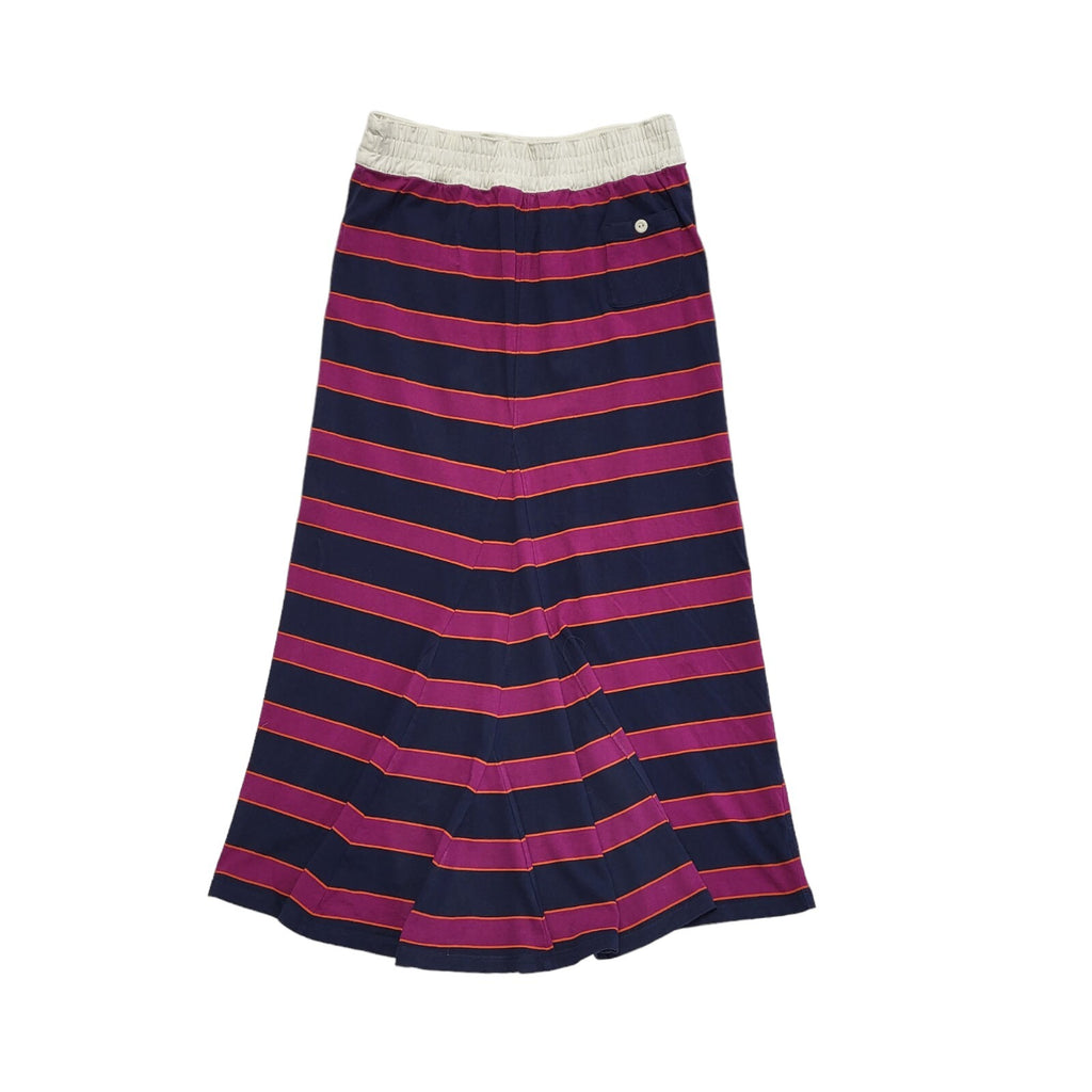 Ralph Lauren Purple Striped Pencil Skirt Uk Women's Size Medium W28
