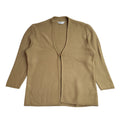 St Michael Vintage 90's Beige Button Cardigan UK Women's Size 18