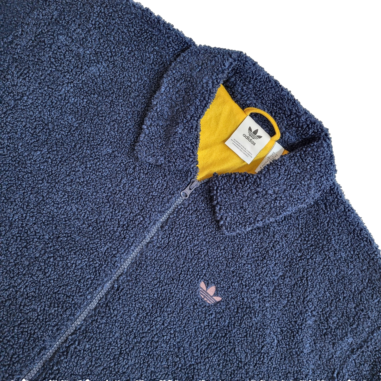Adidas Chunky Y2k Fleece Retro Oversized Jacket Uk Men's Size XL