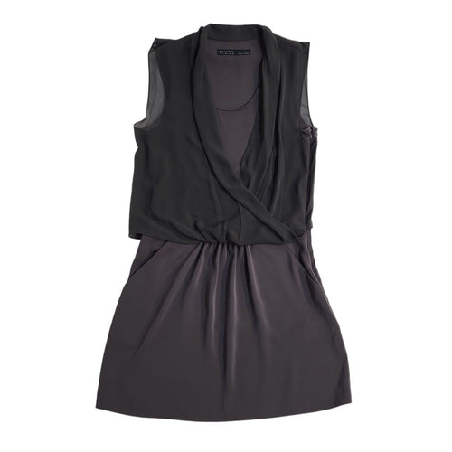 Allsaints Vintage Y2K Black Sleeveless Dress Uk Women's Size 8