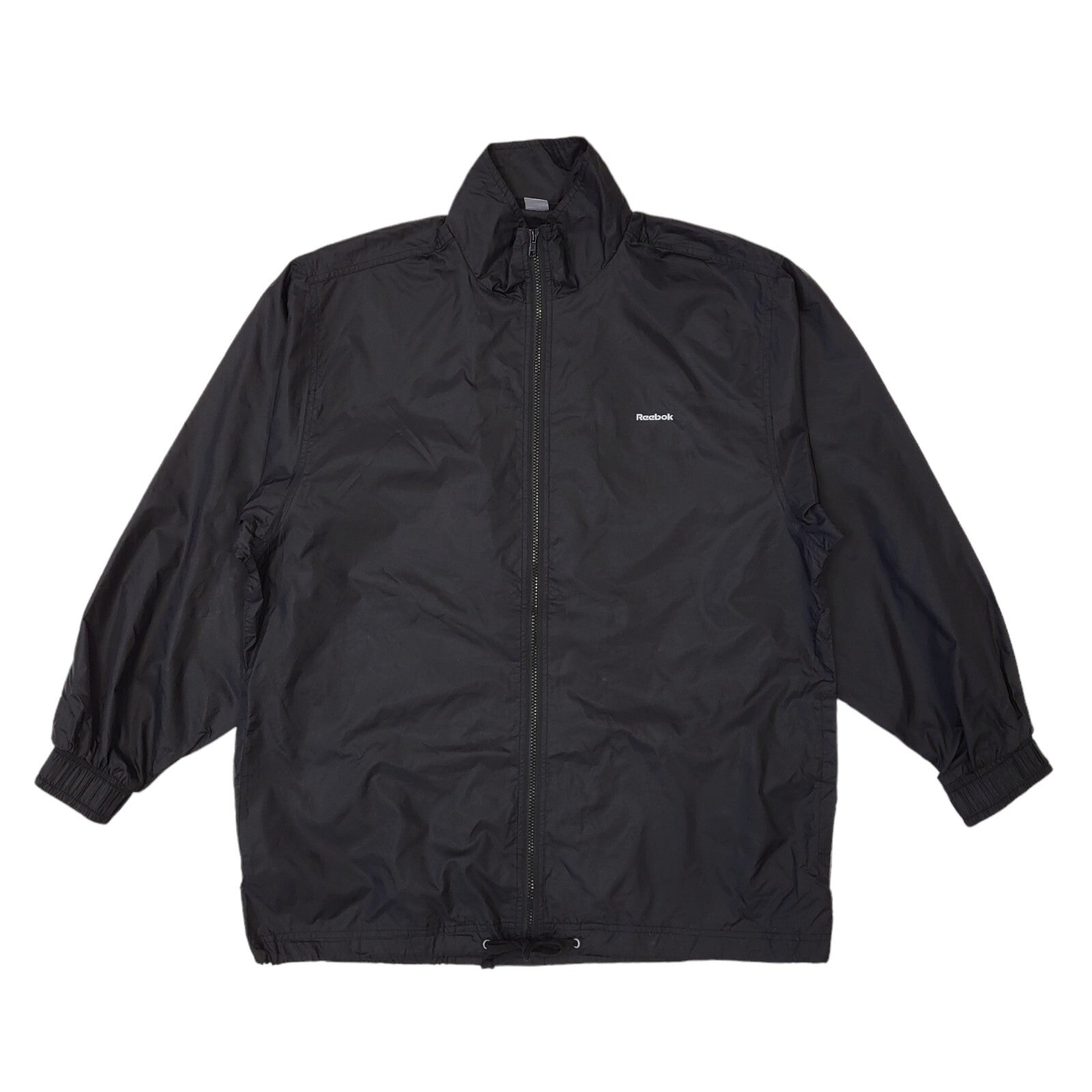 Adidas Black 90s Vintage Windbreaker Active Wear Sports Jacket Uk Men's Size S