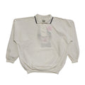 Willow Pointe Vintage 90's White 1/4 Button Clown Sweatshirt Mens UK Size M