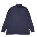 Adidas Vintage 90's Navy Roll Long Sleeve Neck Top Mens Size XL