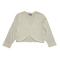 Laura Ashley Y2K Vintage Cream Cropped Thin Knit Cardigan Women's L 12