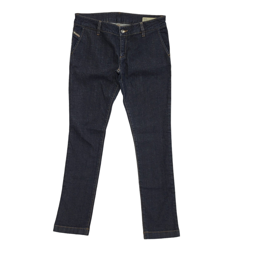 Diesel Vintage Y2K  Dark Blue Skinny Denim Jeans Uk Girl's Age 16 Yrs W29 L29