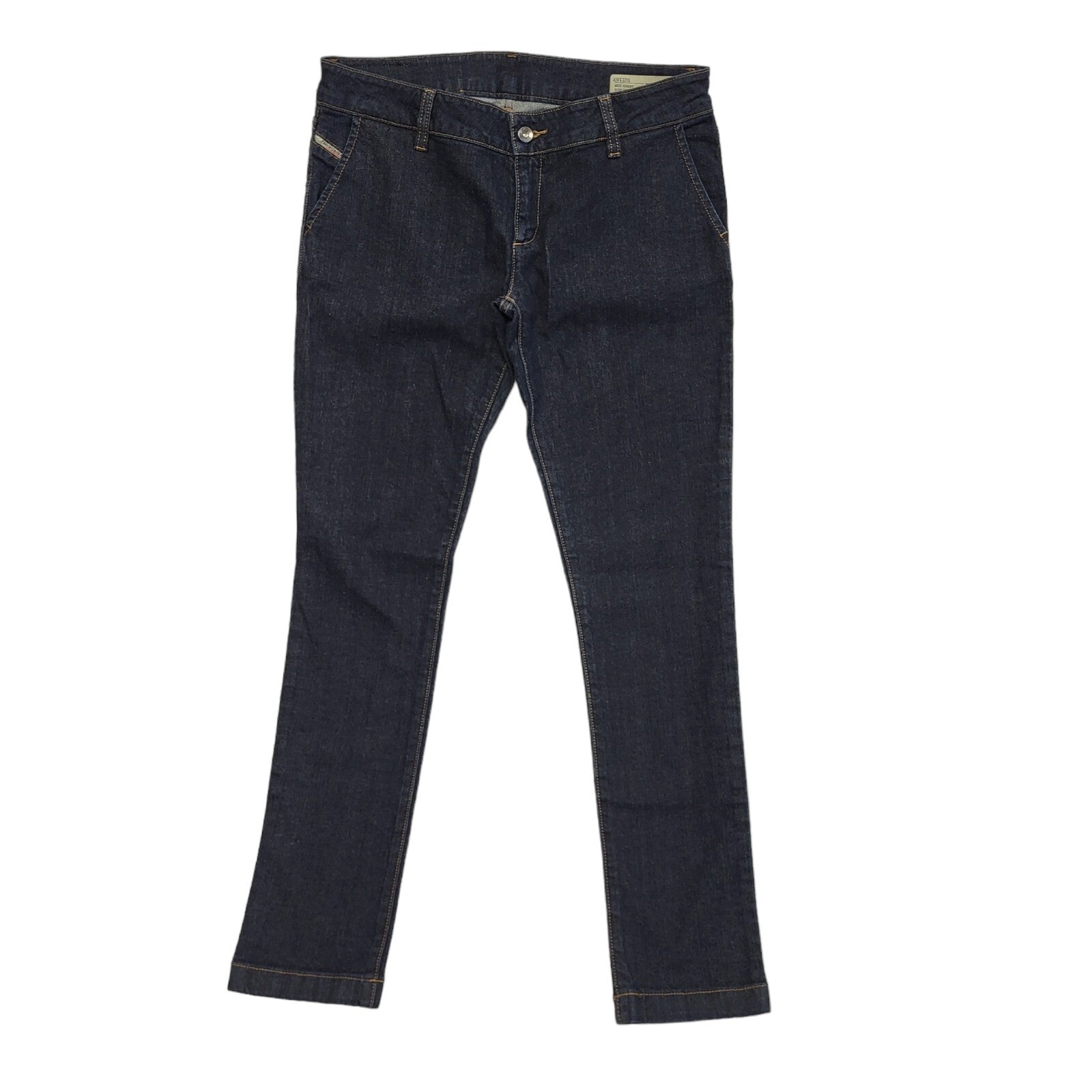 Diesel Vintage Y2K  Dark Blue Skinny Denim Jeans Uk Girl's Age 16 Yrs W29 L29
