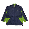 Nike 90s Vintage Navy Blue Green Tracksuit Top / Jacket Uk Men's Size Large
