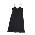 Ozone 90s Vintage Black Spaghetti Strap Party Dress Women's Size 12