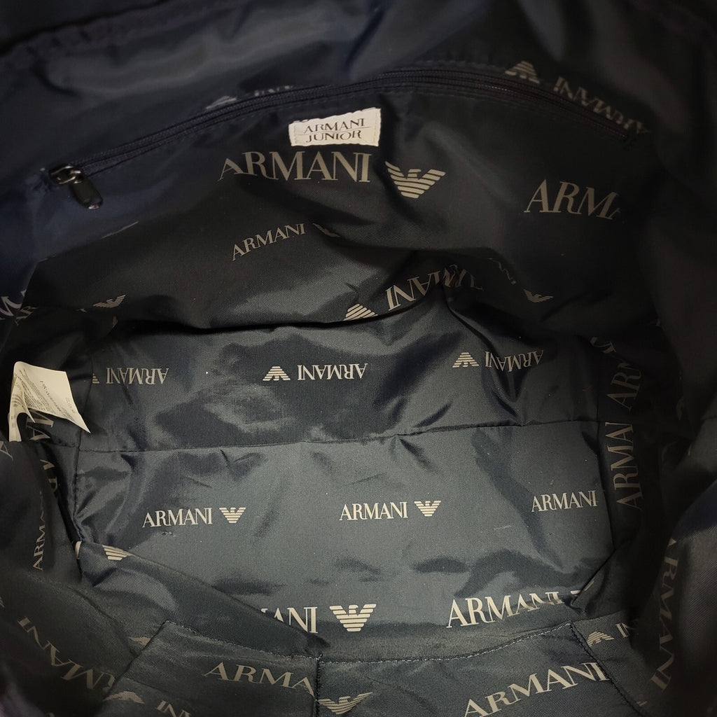 Armani Junior Boys Blue Cross Body Bag 15" x 9"