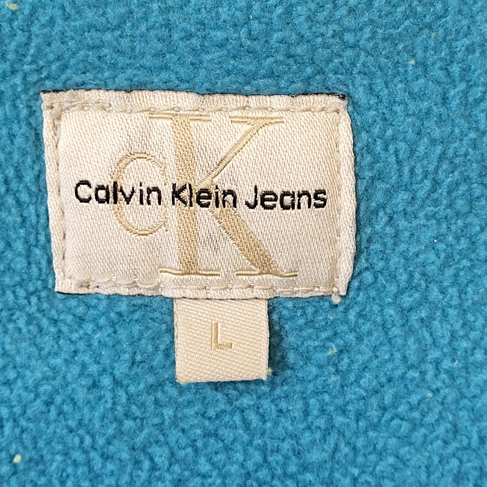 Calvin Klein 90's Vintage Hooded Zip Up Gilet Women's Size Large