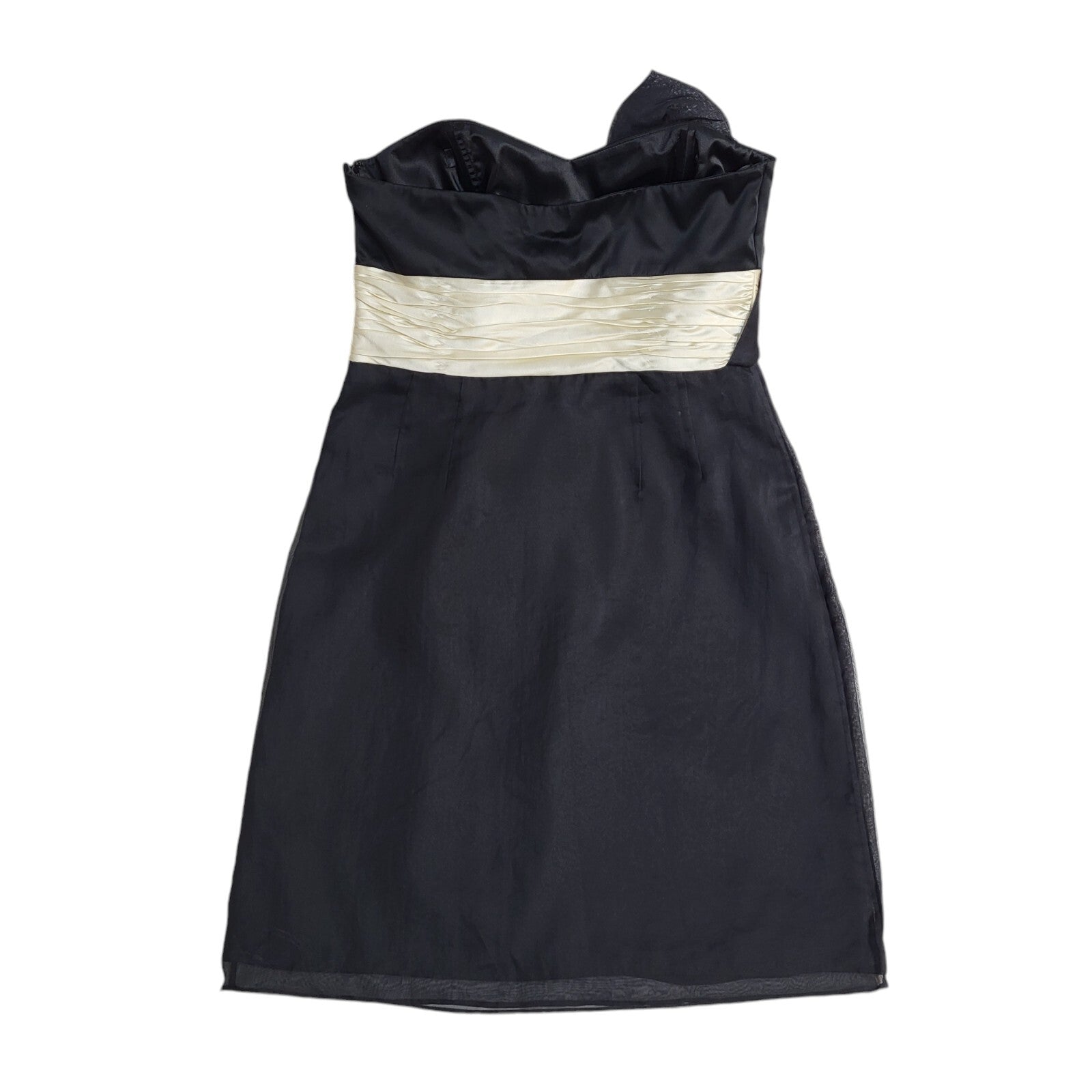 Monsoon Vintage Y2K  Black Off Shoulder Dress Uk Women's Size 12