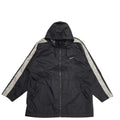 Nike Black 90s Hooded Wind Cheater Jacket Uk Men's Size Large