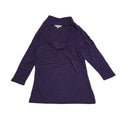 L.K.Bennett Vintage Y2K Purple 3/4 Sleeve Cowl Neck Top Womens UK S