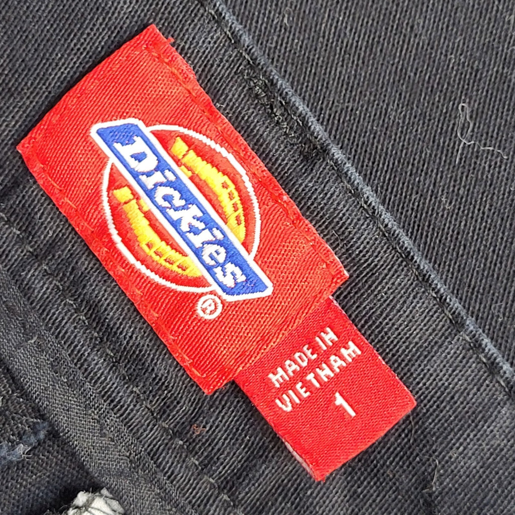 Dickies 90s Vintage Black Straight Leg Work Trousers Uk Women's 8 W26 L30