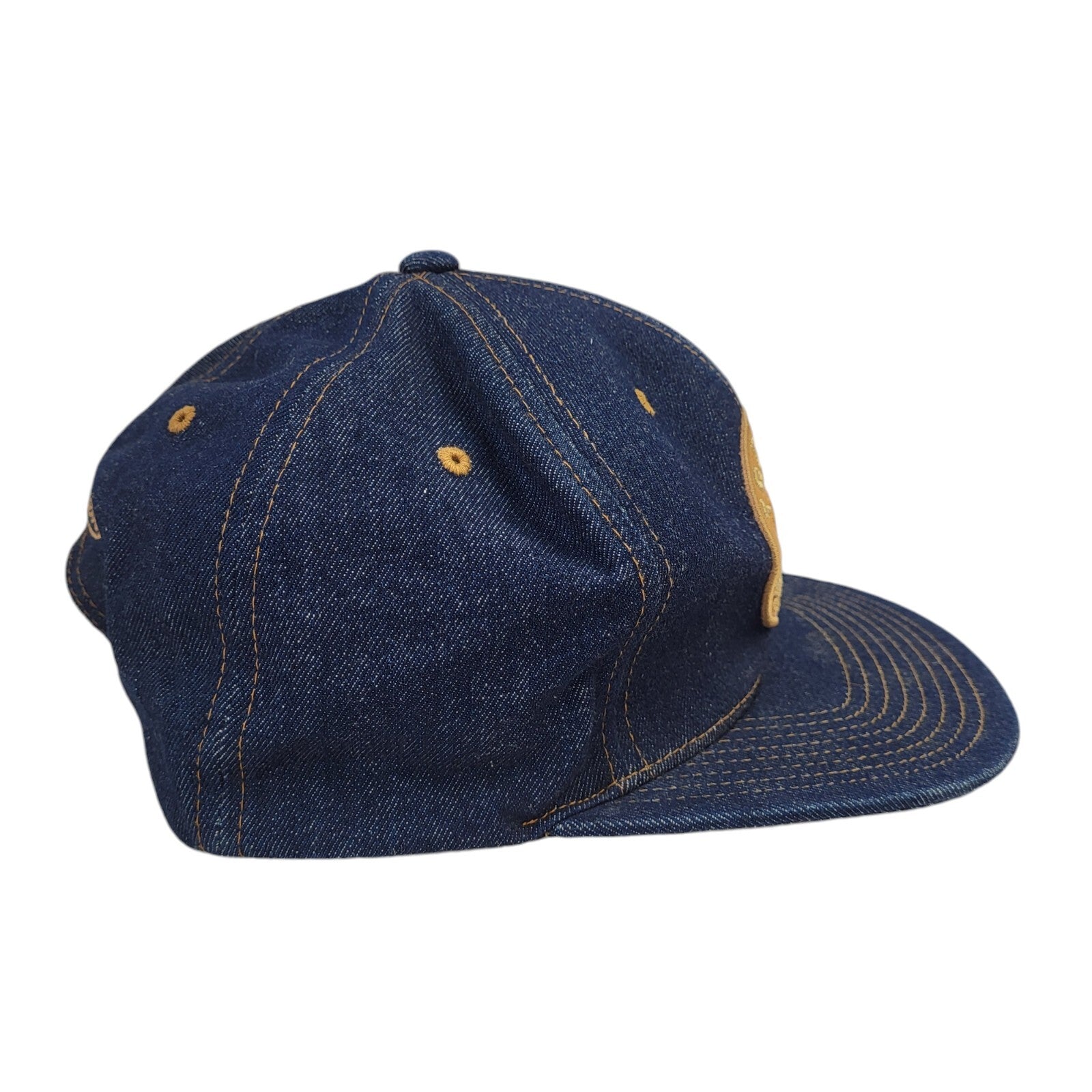 Mitchell & Ness Dark Blue Denim Baseball Cap Uk Men's One Size