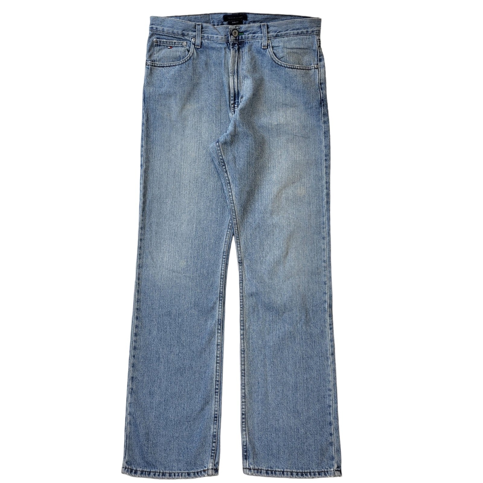 Tommy Hilfiger Y2K Blue Straight Denim Jeans Men's Size L W34 L35