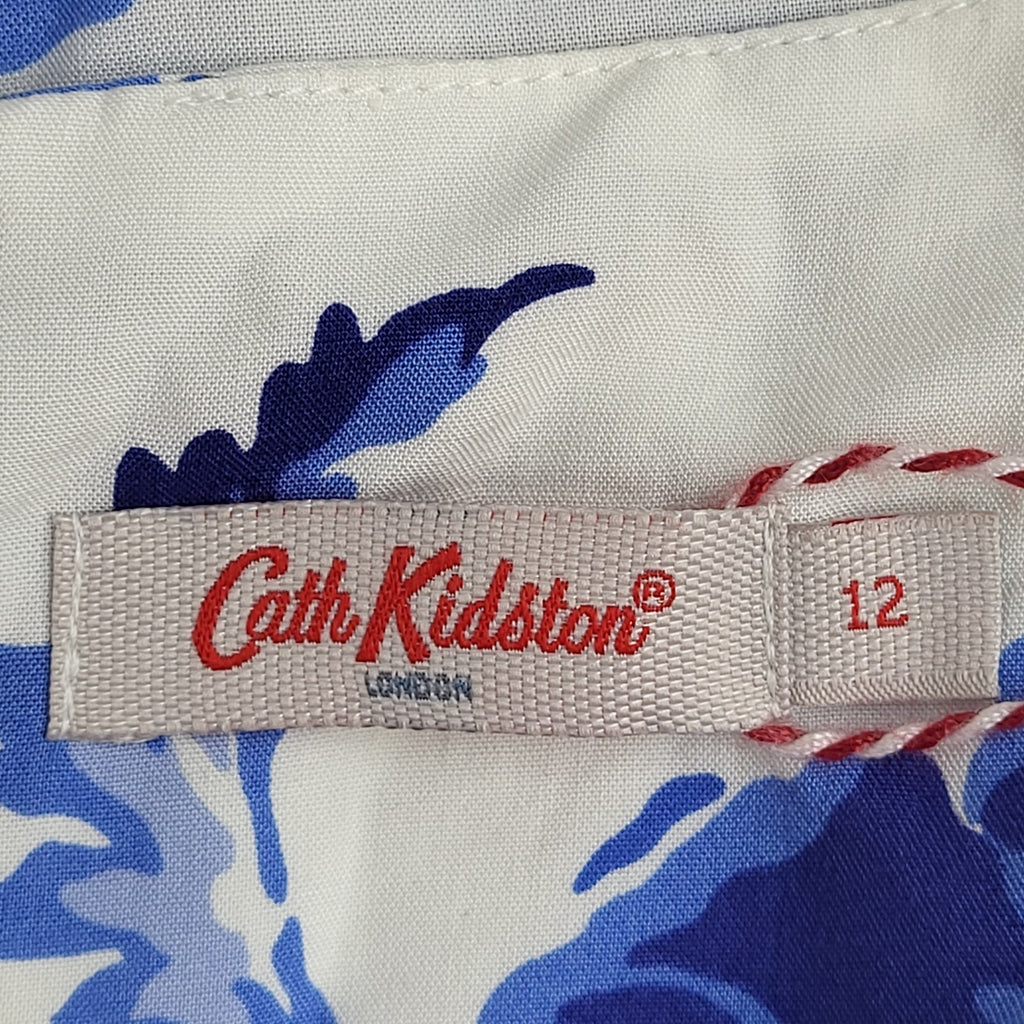 Cath Kidston Dress Y2K Fit & Flare Ladder Lace Detail Dress Women's 12 BNWT