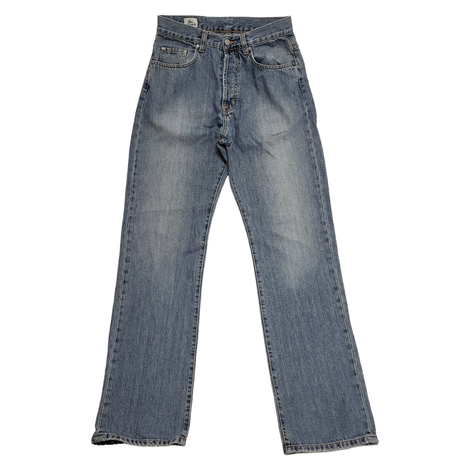Lacoste 90s Light Blue Straight Leg Denim Jeans Mens W30 L34