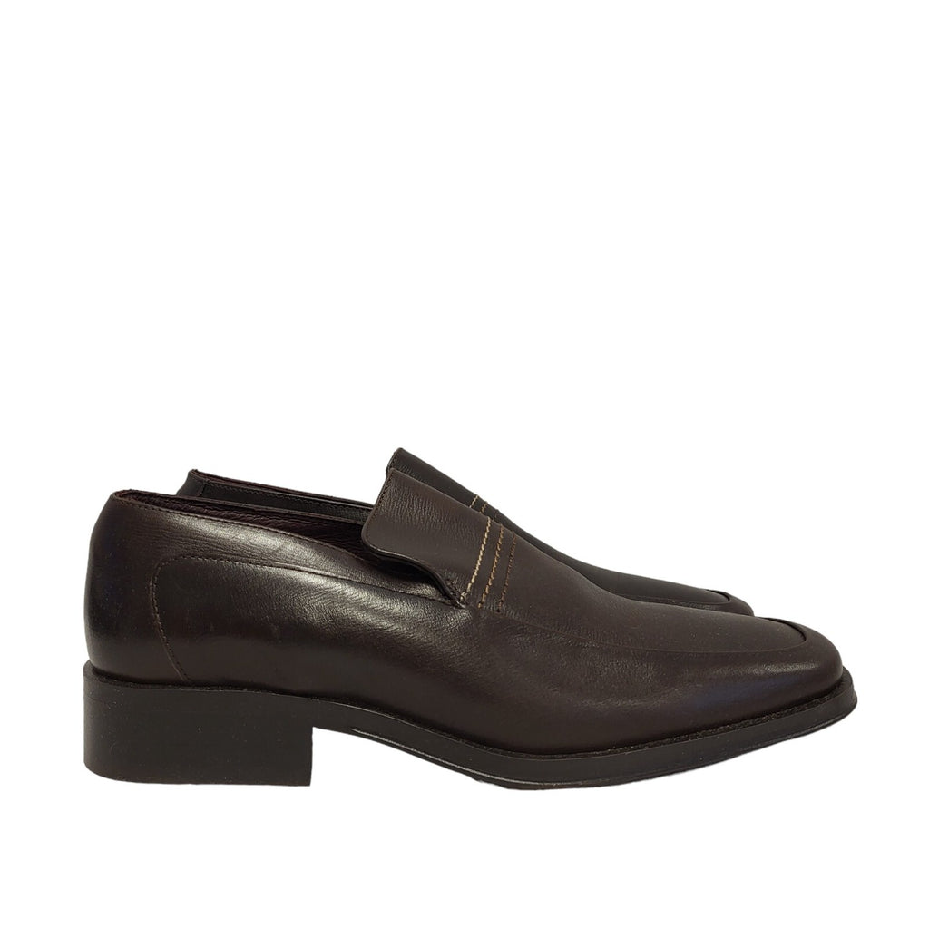 C-Z Brown Slip-On Casual Leather  Shoes Uk Men's Size 9