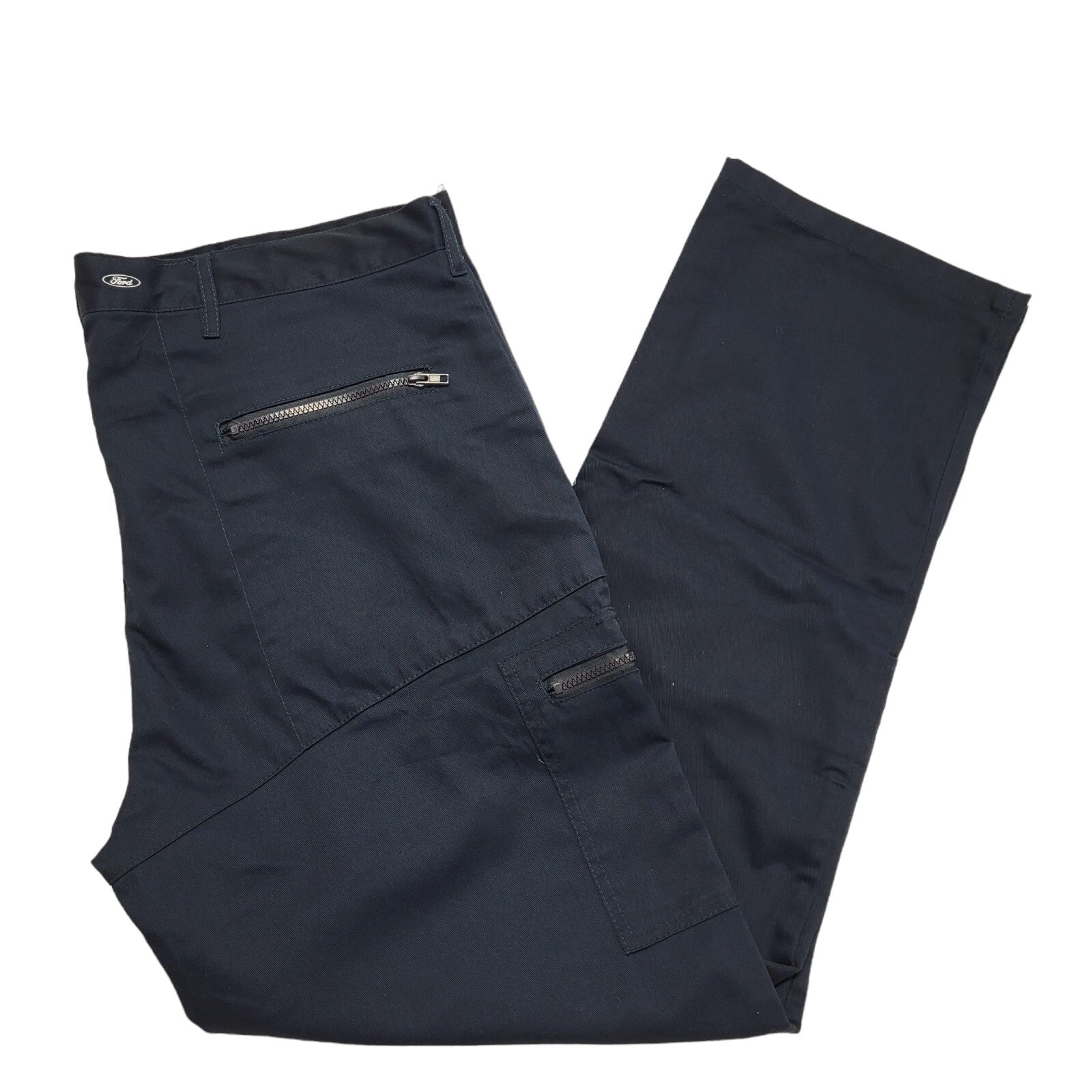 Dickies Blue Straight Leg Trousers Mens 42T UK Size 4XL W42 L34