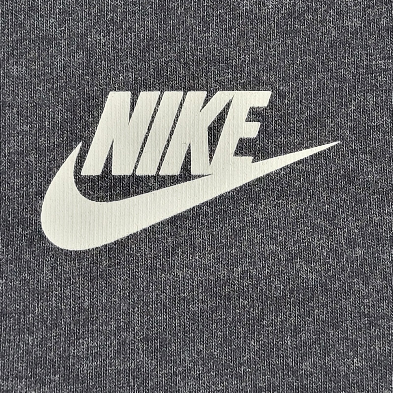 Nike T-Shirt 90s Vintage Grey Round Cropped Neck  Uk Women's Size XL