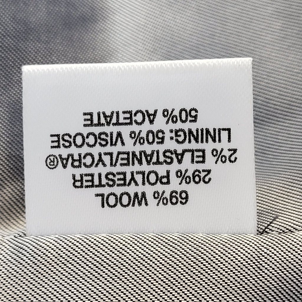 Quin Donnelly Suit Jacket Y2k Dark Grey Striped UK Women's Size L 12