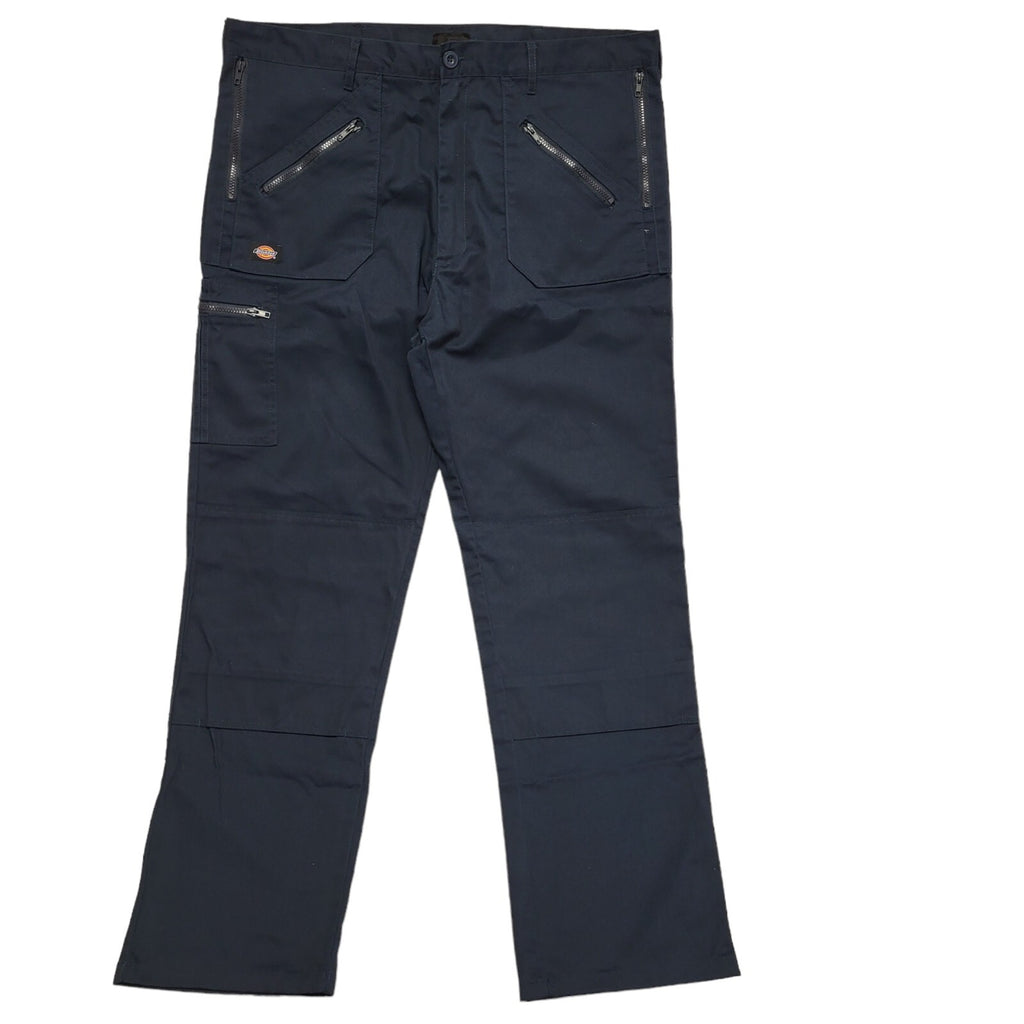 Dickies Blue Straight Leg Trousers Mens 42T UK Size 4XL W42 L34