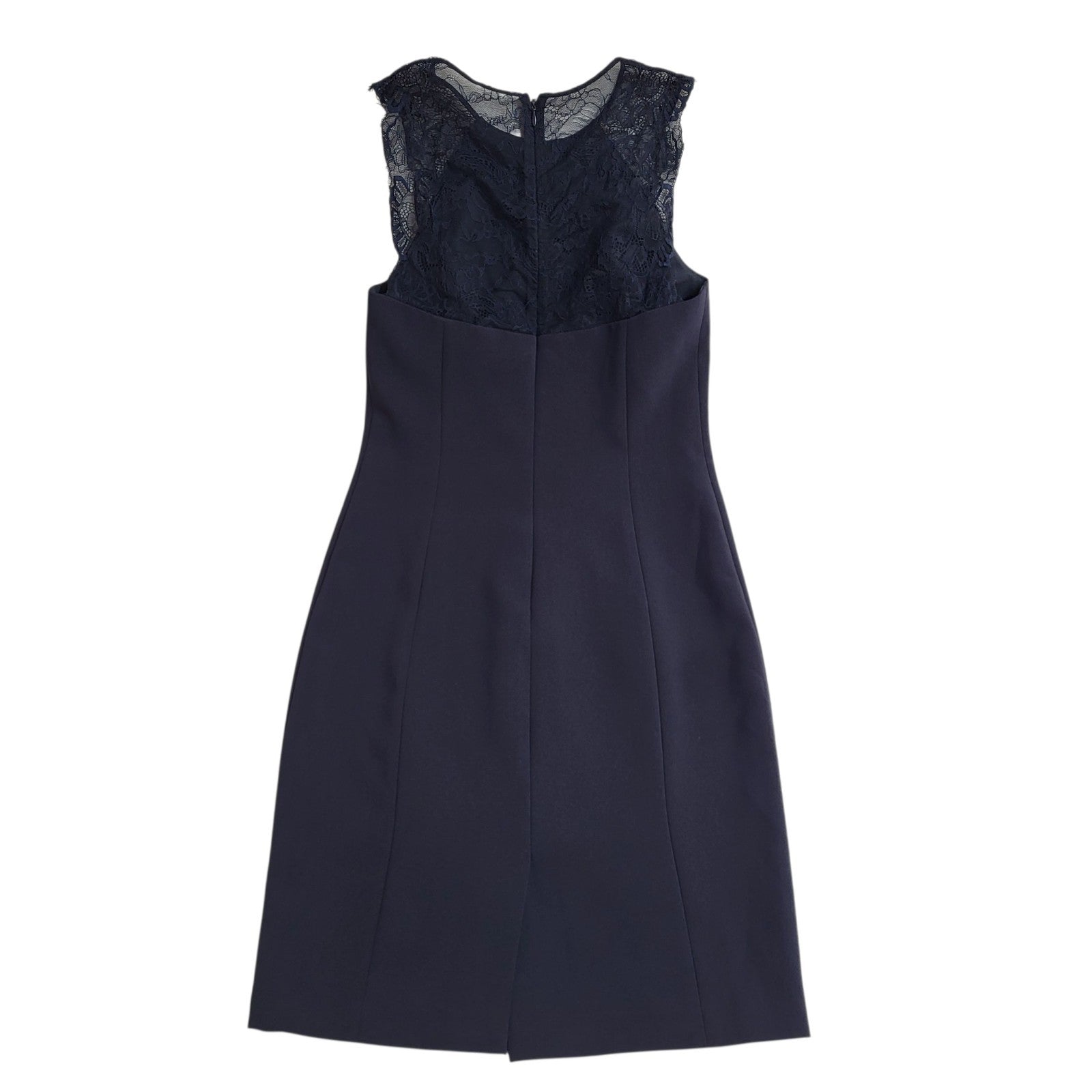 Reiss Saturn Fitted Dress Bnwt Y2k Navy Blue Uk Women's Size M 10-12
