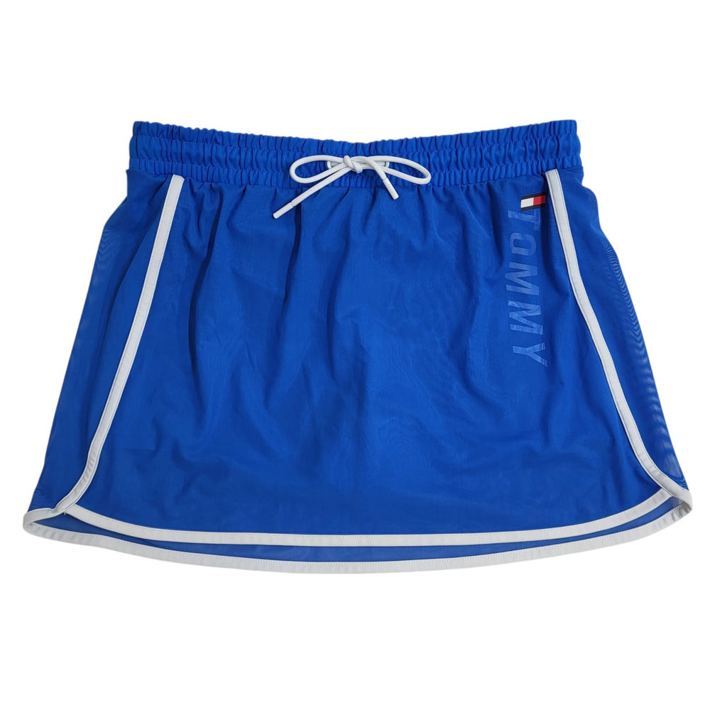 Tommy Hilfiger Skort Blue Y2K Shorts Tennis Sports Uk Women's Size XL 14 (USA M)