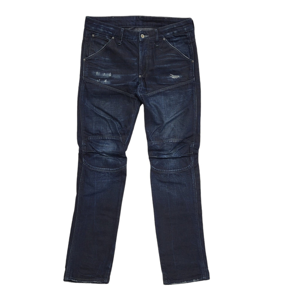 G-Star 5620 Low Tapered Vintage Y2K Blue Denim Jeans Uk Men's Size M W32 L33
