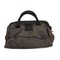 Diesel Brown & Black Canvas Zipped Hand Bag Uk Women's 10" x 7"