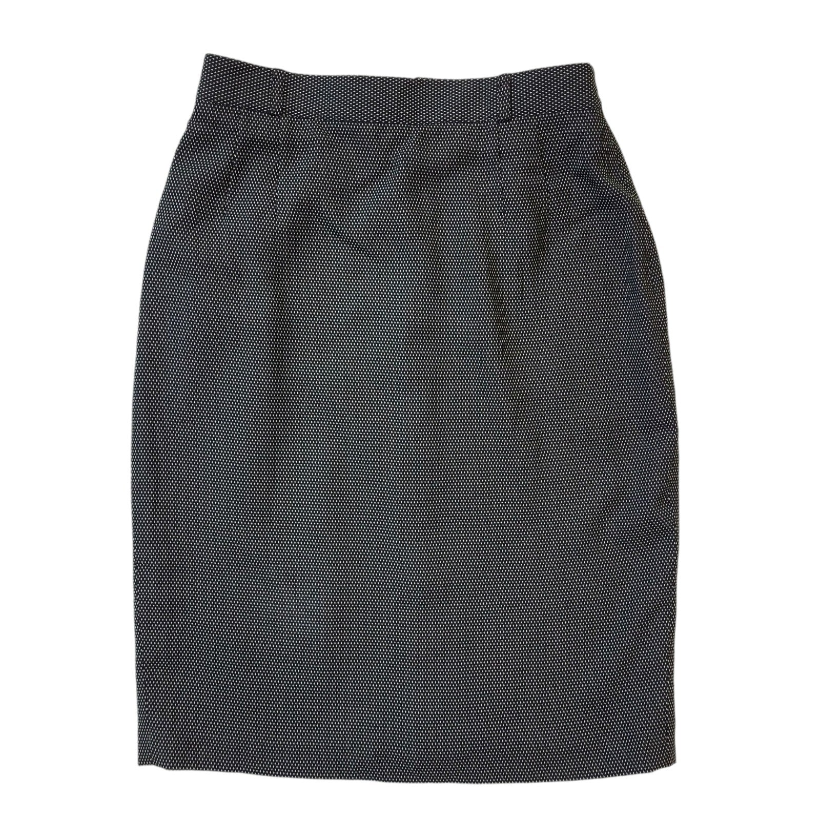 Gerry Weber 90s Vintage Black & White Pencil Skirt Women's Size 12 W30