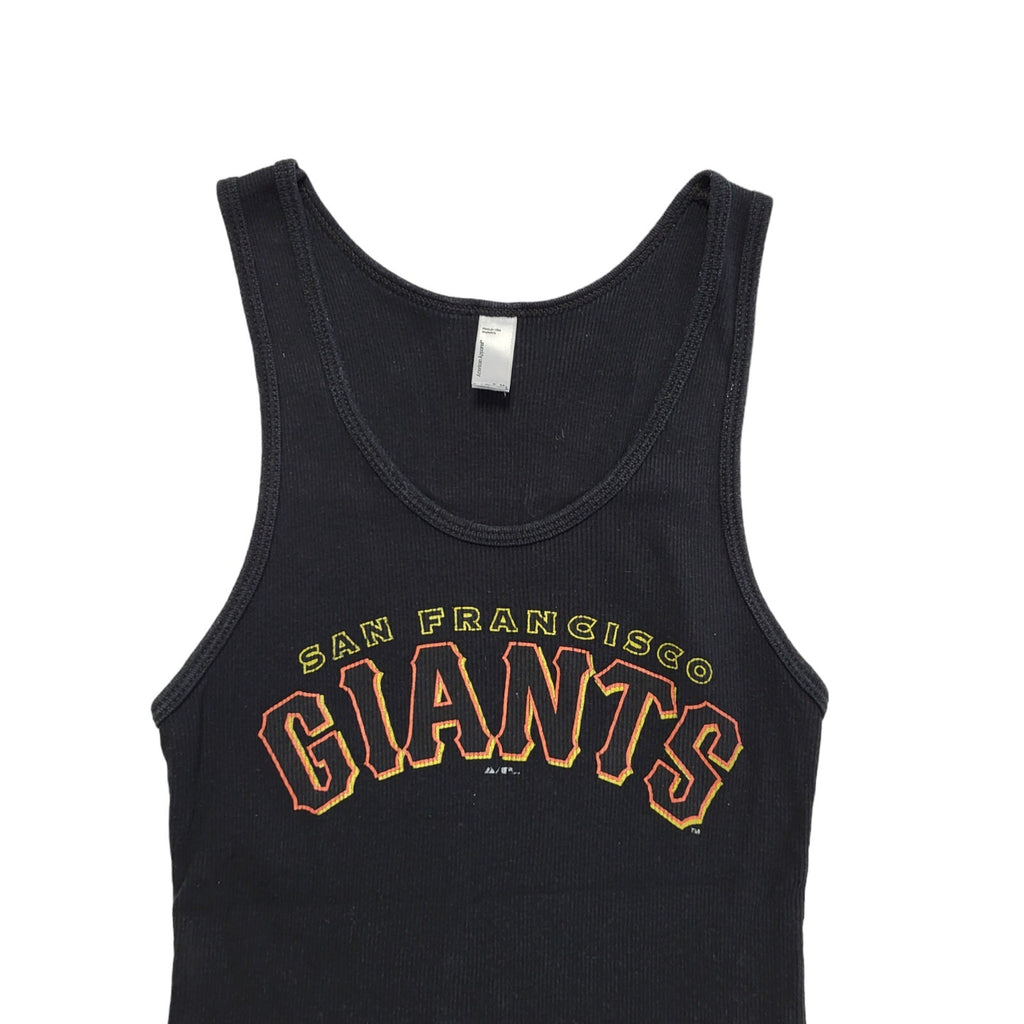 San Fransico Giants  Vintage 90's Black Sleeveless Tank Top Womens Size M