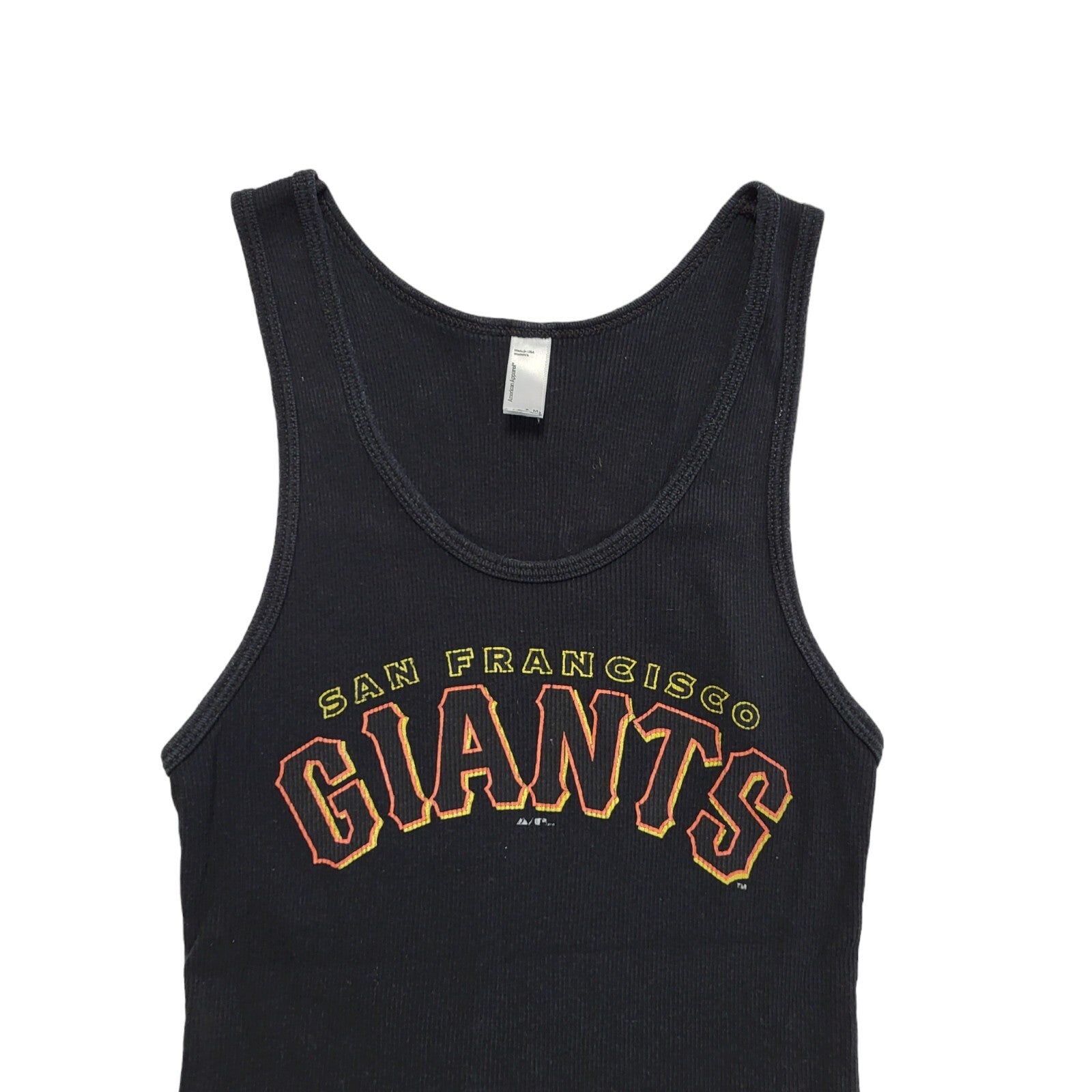 San Fransico Giants  Vintage 90's Black Sleeveless Tank Top Womens Size M